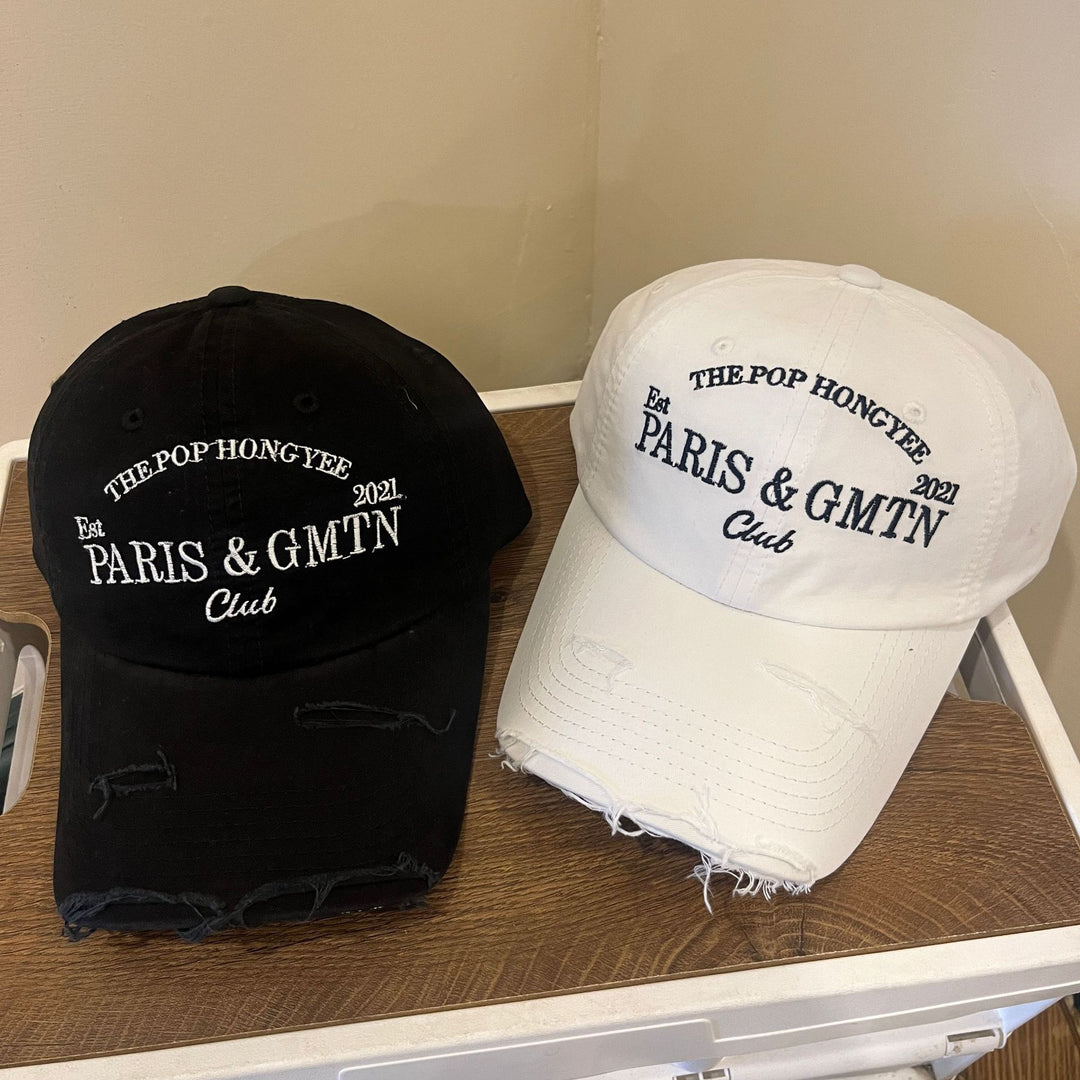 Herre Slitt Bomull Twill Baseball Caps Skanto