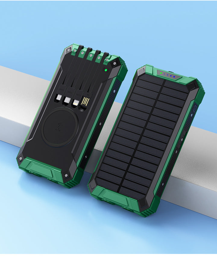 Solcelledrevet powerbank Skanto