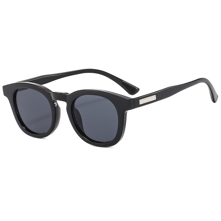 Dame Geometrisk Solbrille i elegant design Skanto