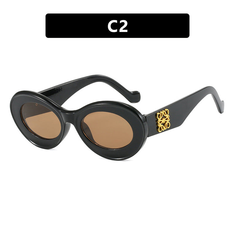 Dame elegant buet solbrille Skanto