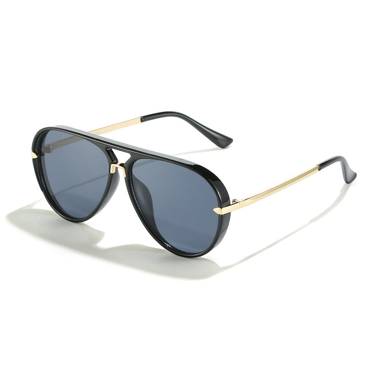 Dame pilot-solbrille med moderne metallramme og UV-beskyttelse Skanto