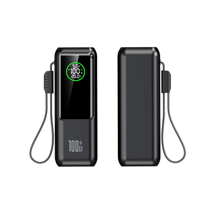 Powerbank med innovativ multifunksjonalitet og digitalt smartdisplay Skanto