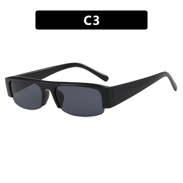 Dame solbriller i urban stil med bred ramme og beskyttende UV-filter Skanto