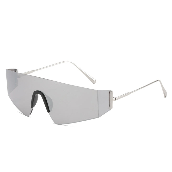 Dame futuristisk Oversized-solbrille Skanto