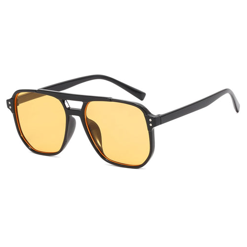 Dame oversized solbriller med geometrisk design og UV-beskyttelse Skanto