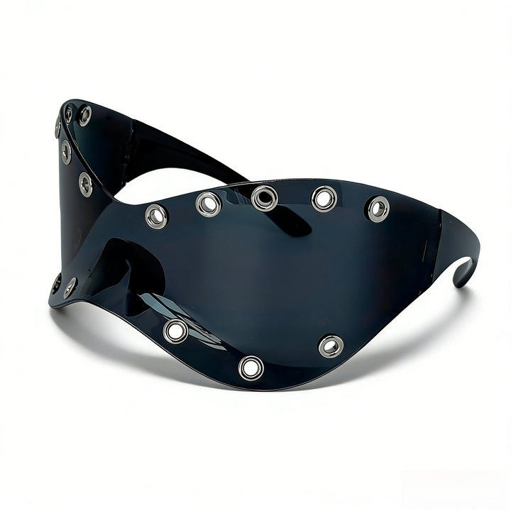 Damer Sporty Designer-solbriller med innovative metalakenter Skanto