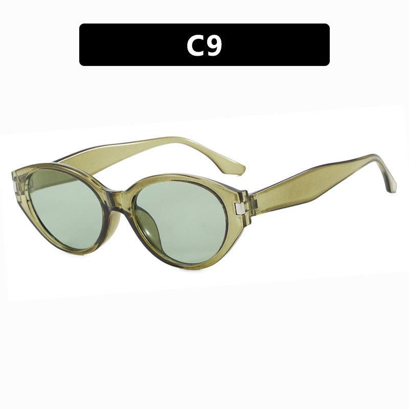 Dames moteriktig solbrille i elegant cat-eye stil Skanto