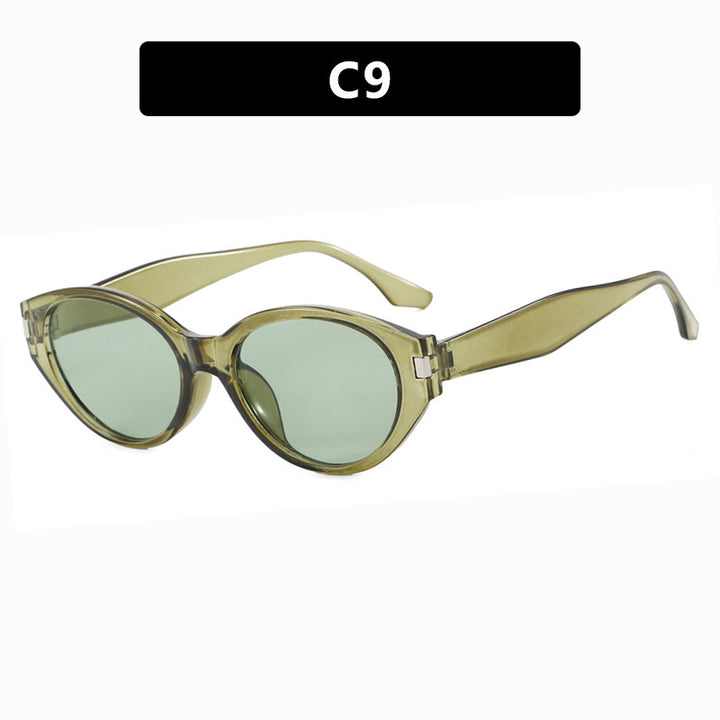 Dames moteriktig solbrille i elegant cat-eye stil Skanto