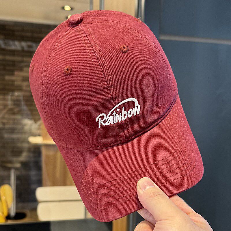 Unisex Bordet Bomull Baseball Cap Skanto