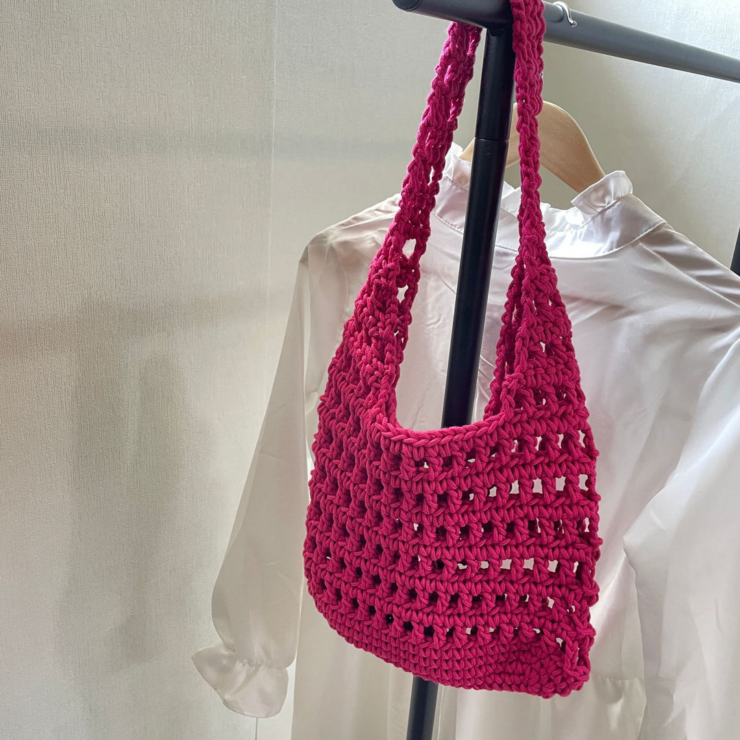 Håndknyttet bæretaske Skanto