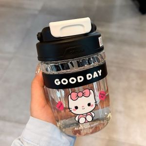 Damen stilvoll Trinkflasche mit integriertem Tragesystem Skanto