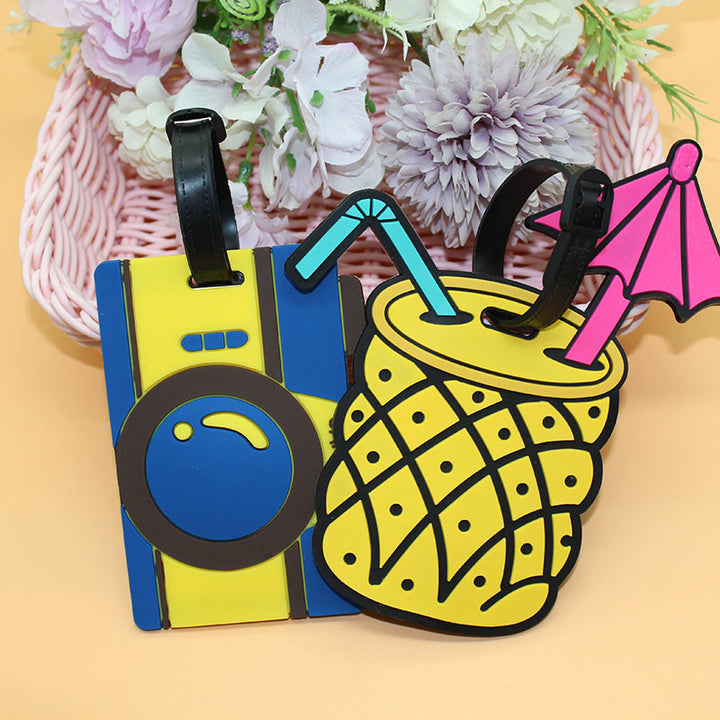 Unisex Silikon Bagasjelapp i kreativt blekksprutdesign Skanto