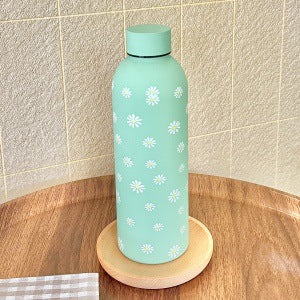 Damen Isoliertrinkflasche mit elegantem Blumendesign Skanto