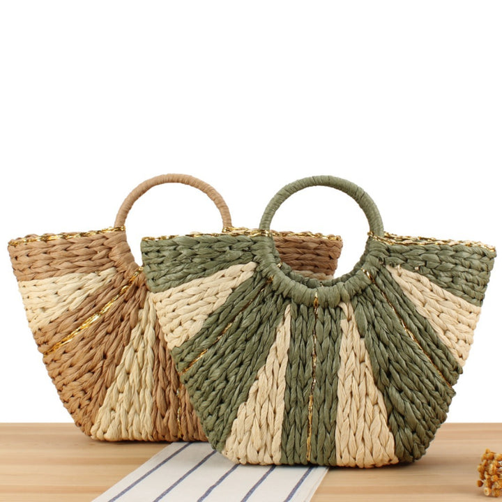 Elegant Flettet Tote Bag med Eksepsjonelt Design Skanto