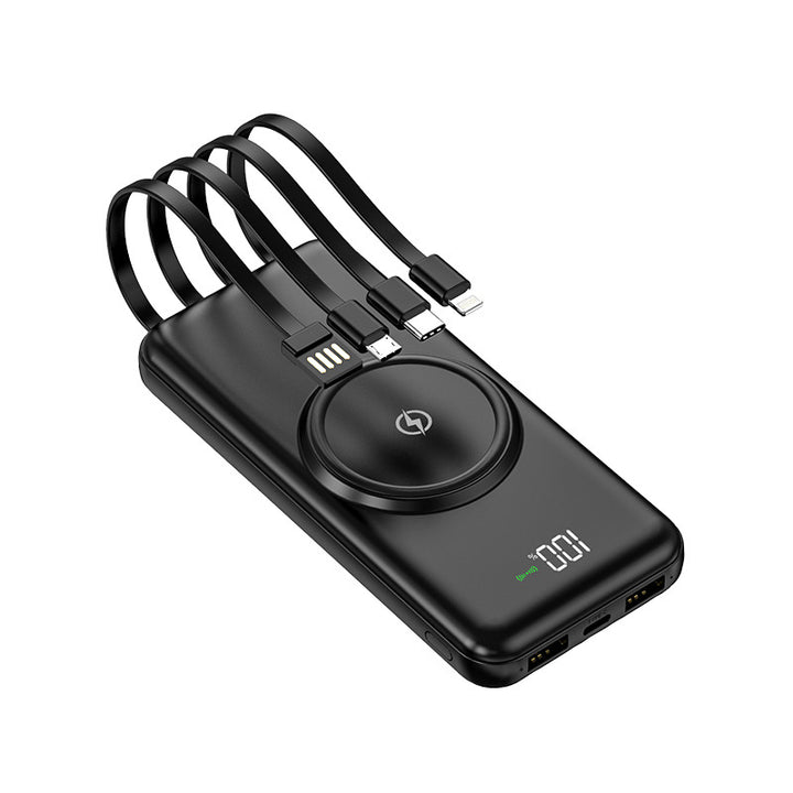 Powerbank med integrert ladeapparat Skanto