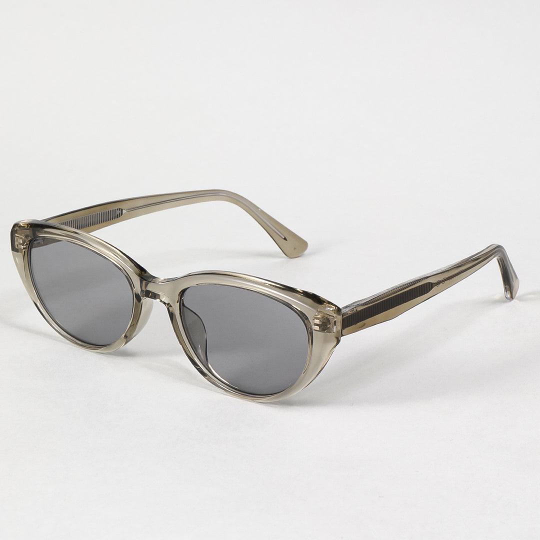 Dame solbriller i Cat-Eye stil med innovativ ramme Skanto