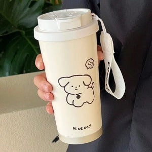 Dame Isolerende Drikkekopper med søtt Hello Kitty design Skanto