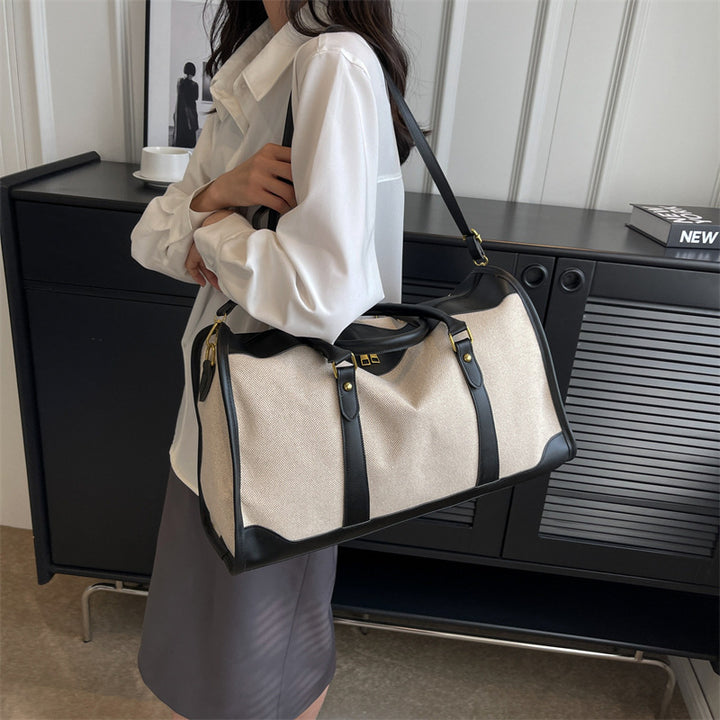 Sporty reise bag med avtakbare skulderremmer Skanto