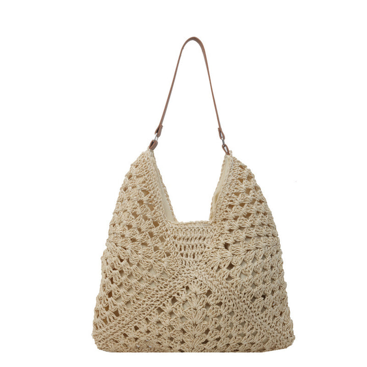 Makramee Skulderveske I Moderne Design Skanto