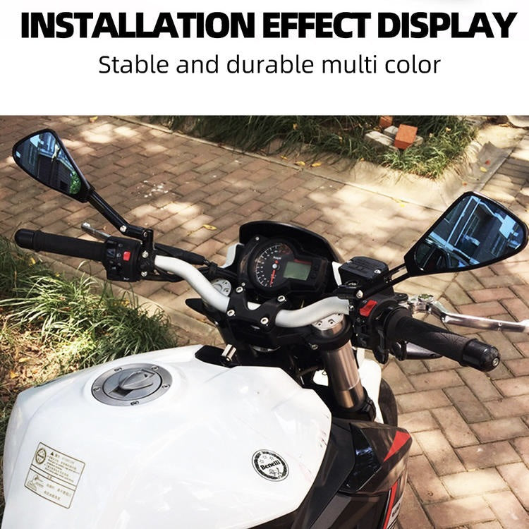 Justerbare Sport Motorsykkel Speil Baksete Skanto