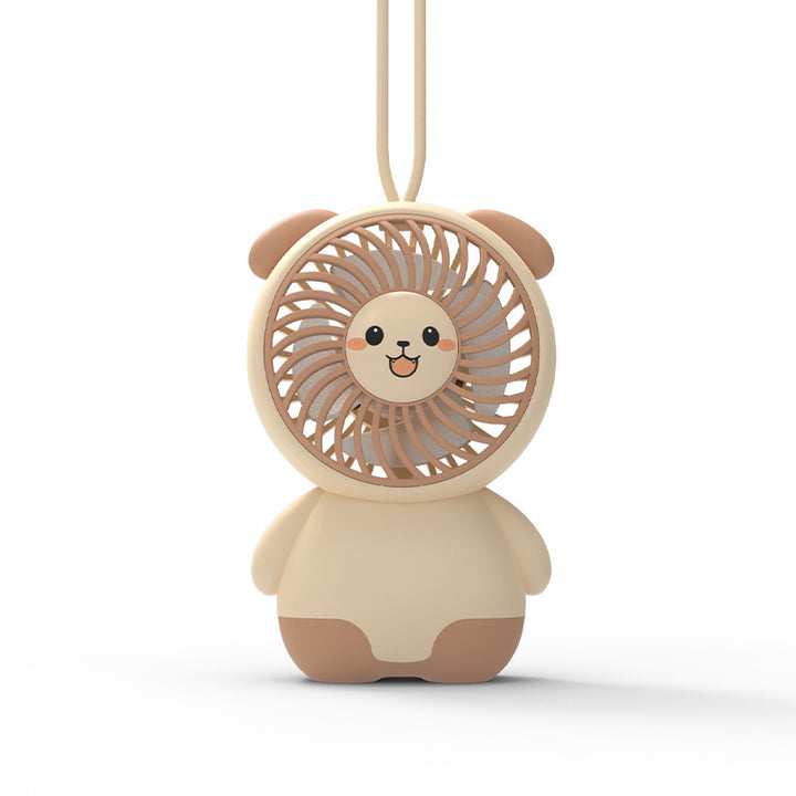 Dame Bærbar Håndvifte i søtt Panda-design Skanto