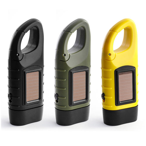 Multifunksjonell Solenergi LED-Lommelykt Skanto