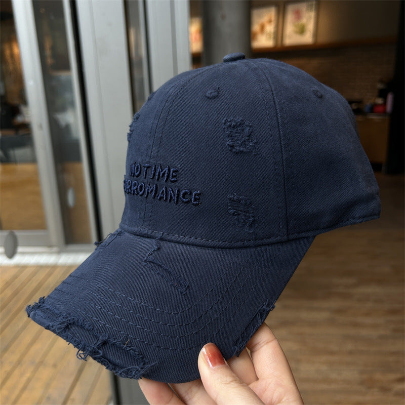 Kvinne Slitt Bomull Baseball Caps Skanto