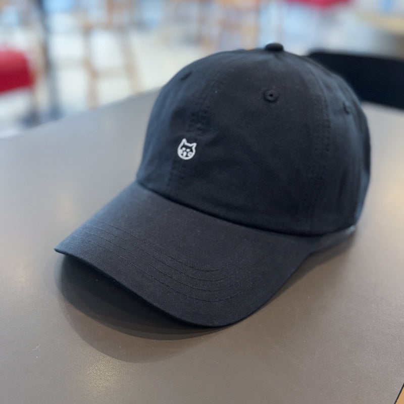 Unisex Søt Katt Brodert Baseball Caps Skanto