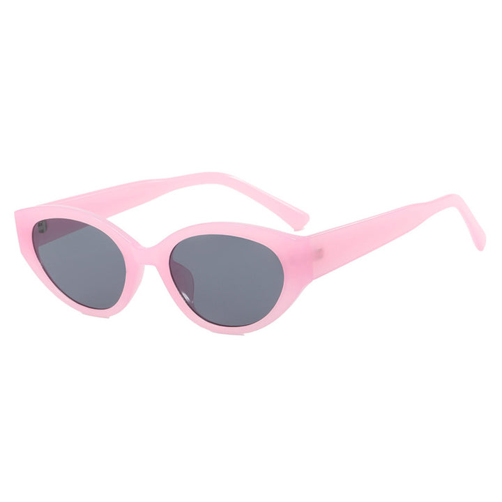 Dame Cat-Eye solbriller med beskyttende UV-filter og trendy design Skanto