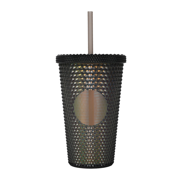 Unisex plastikkopp med teksturert design Skanto