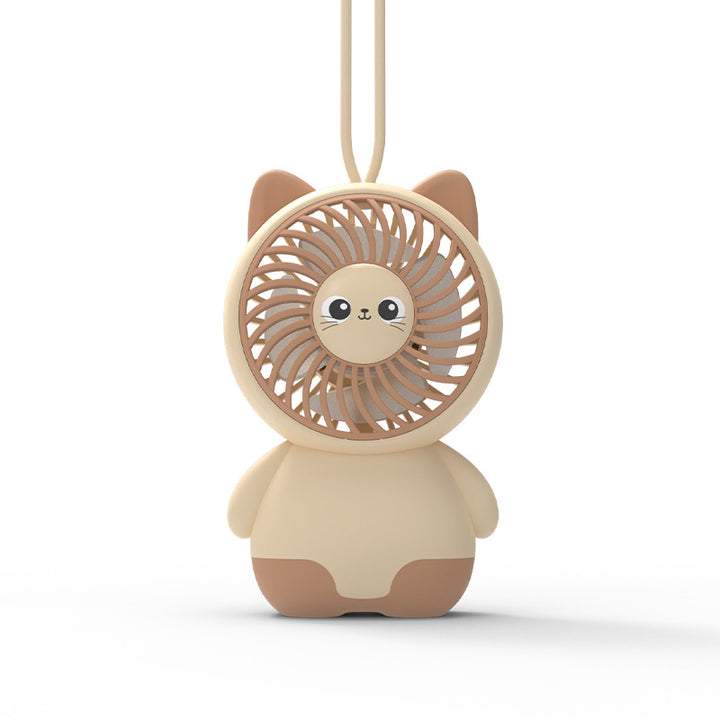 Dame Bærbar Mini Dyrefan med søtt Panda-design Skanto
