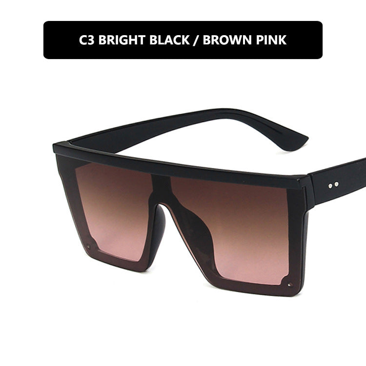 Damer futuristisk solbrille i beskyttende oversized-format Skanto