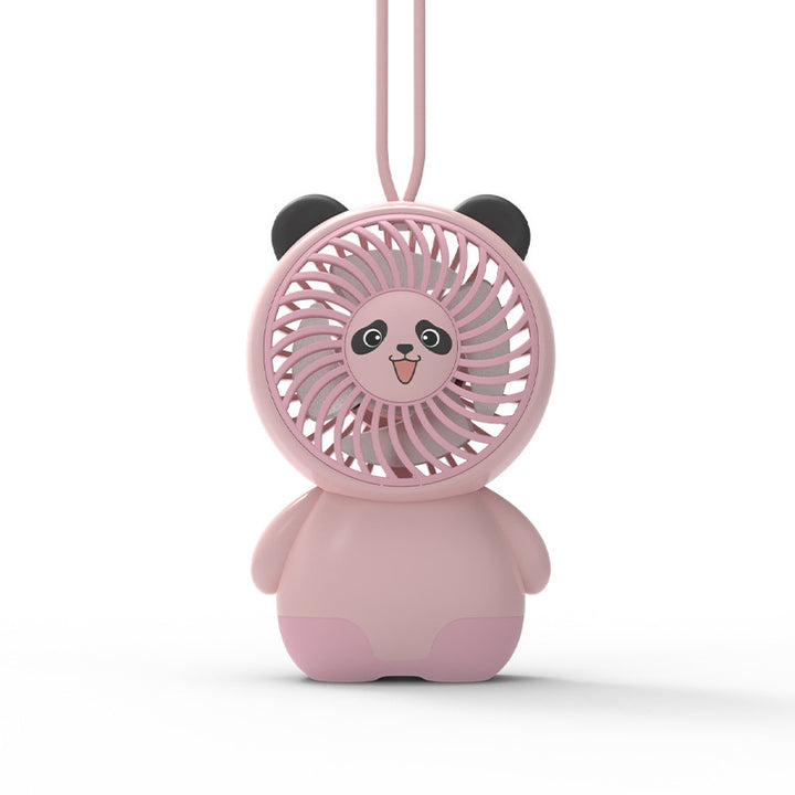 Kvinnenes bærbare handy mini vifte i kreativ kattedesign Skanto