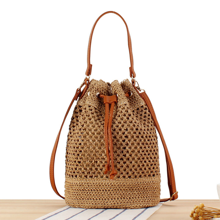 Handbag with Practical Drawstring Closure Skanto