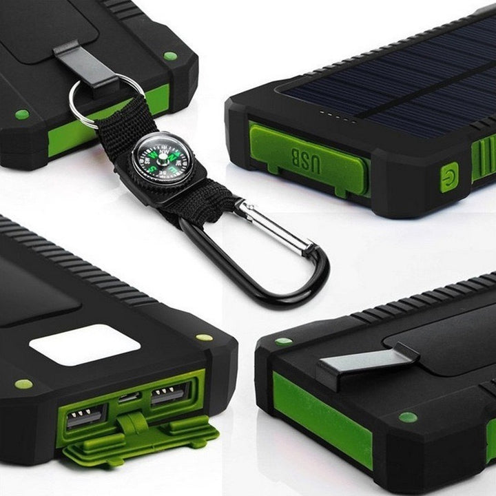 Solar Powerbank med Høy Ladeeffektivitet og Robust Kabinett Skanto