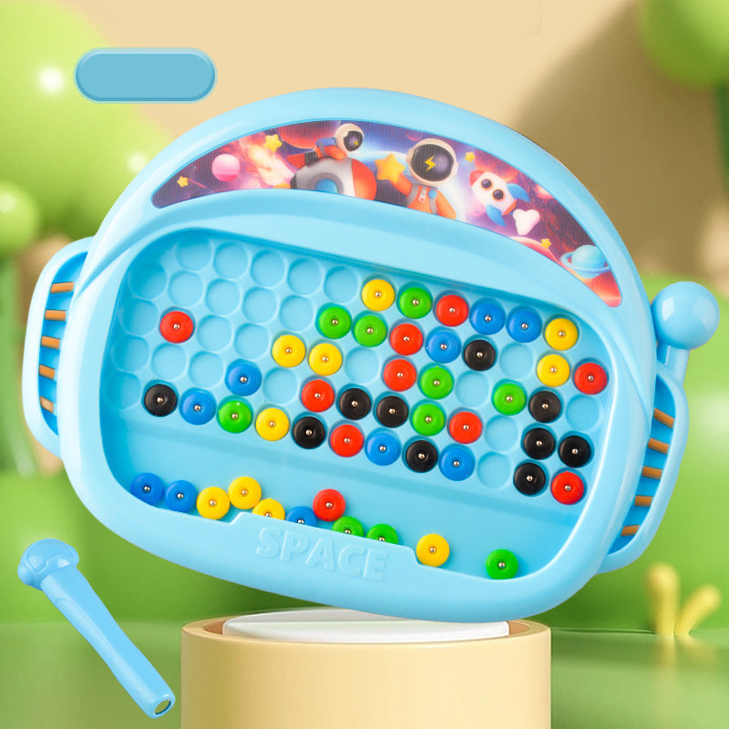 Skanto | Magnetisk penn og perler tegnebrett - Perfekt for på farten!