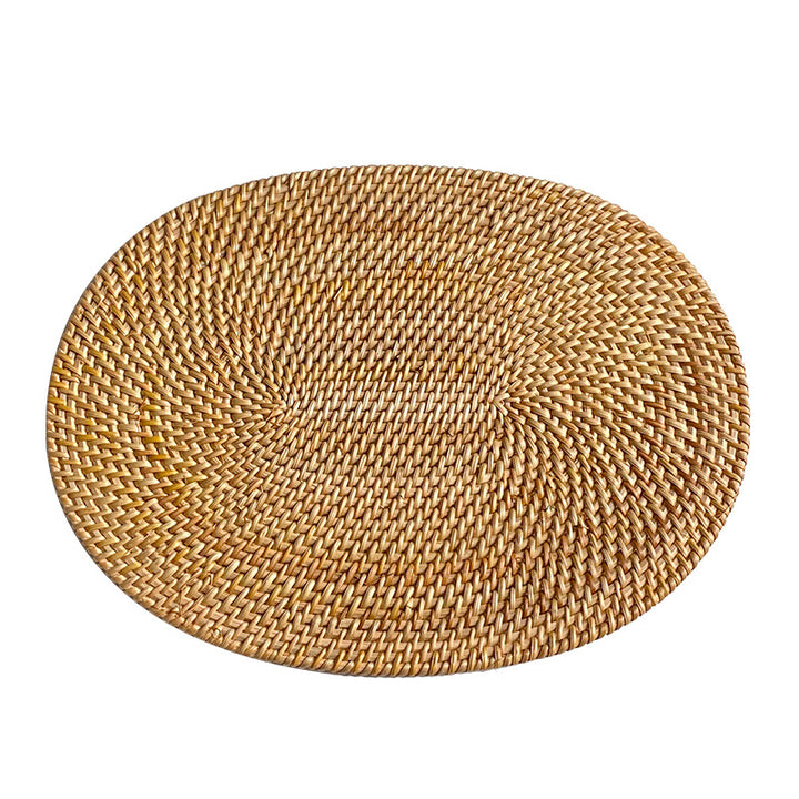 Dame rund Naturmaterial Serveringsfat Skanto