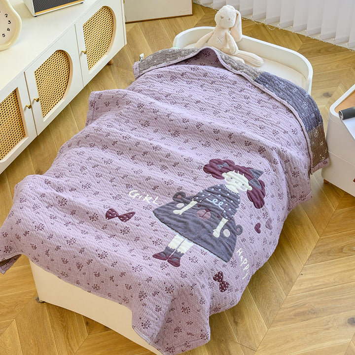 Kvinnes koseteppe med sjarmerende prinsesse-design Skanto