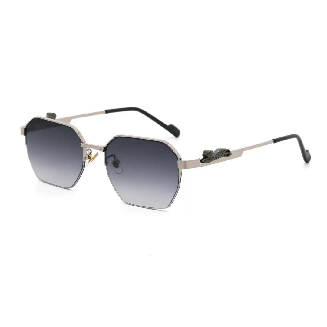 Dame elegant solbrille i moderne oktagon-design Skanto