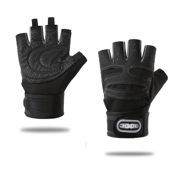Herre treningshansker med ergonomisk gelpute Skanto