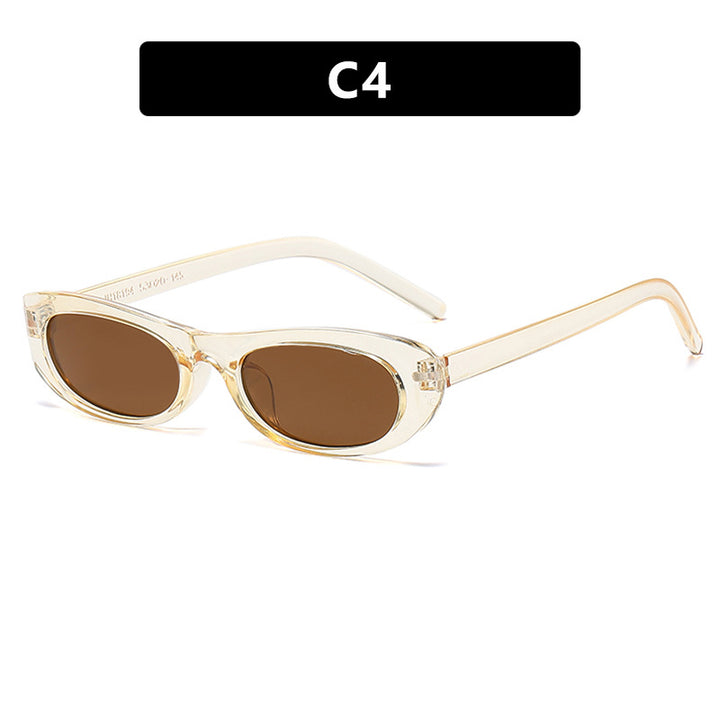 Dame moteriktig Cat-Eye solbrille med UV-beskyttelse og moderne design Skanto