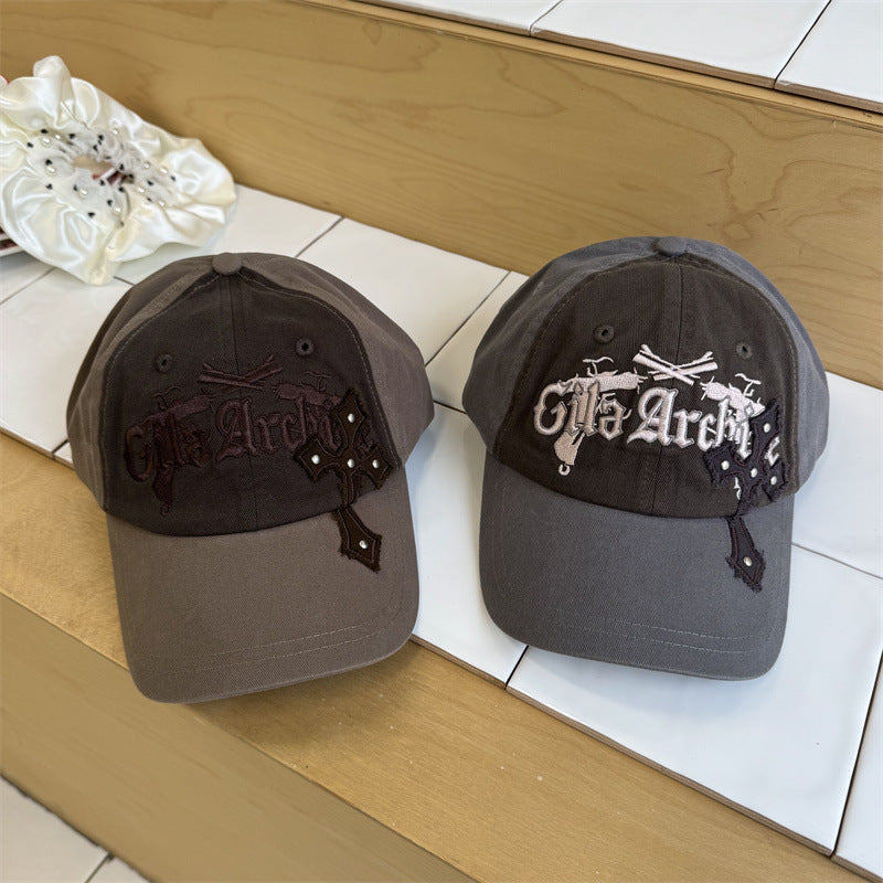 Herre Casual Grafisk Brodert Baseball Caps Skanto 1783922125