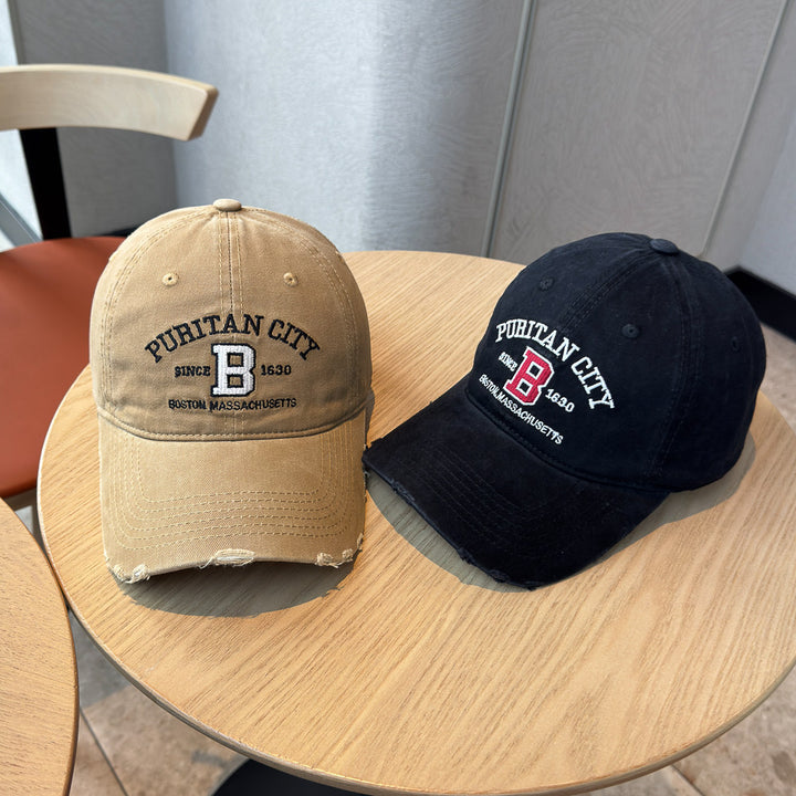 Herre's Slittet Bomulls Baseball Cap Skanto 1784270269