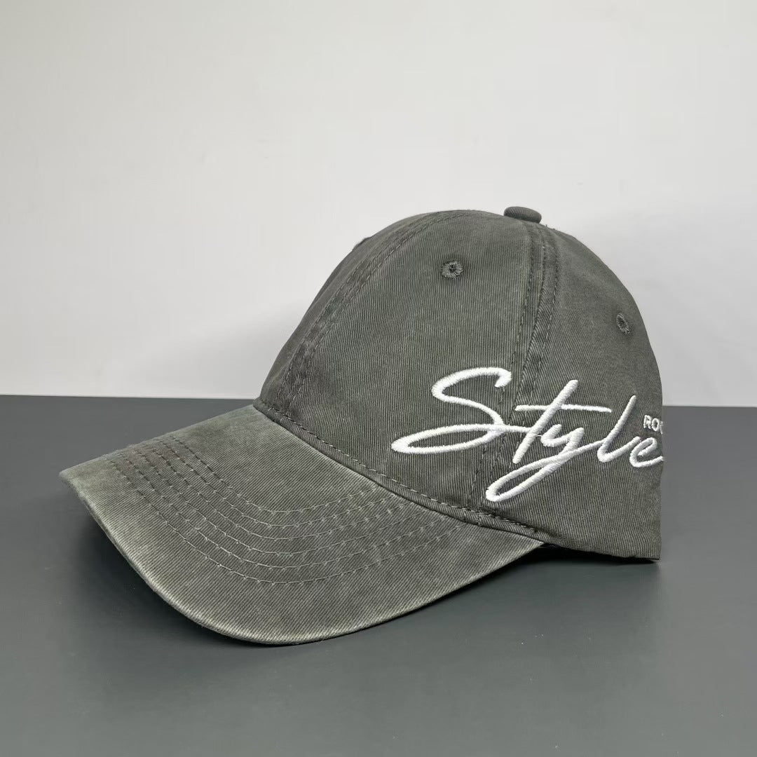 Unisex Signature Script Baseball Cap Skanto