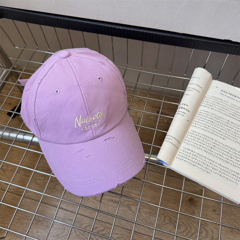 Herre Slittbomulls Baseball Caps Skanto