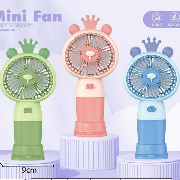 Unisex Håndvifte med fleksibelt design og integrert USB-ladefunksjon Skanto
