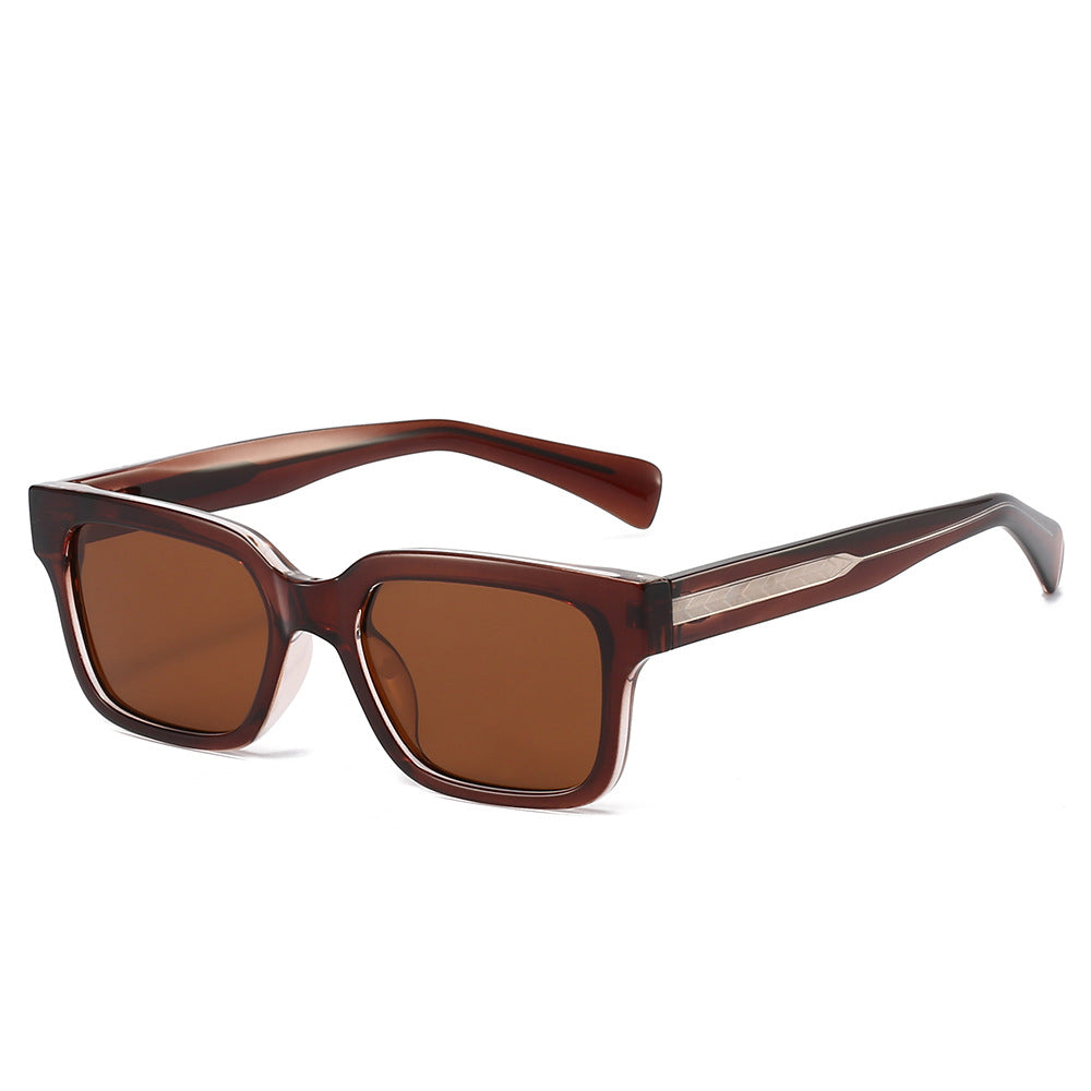 Damer trendy firkantet solbrille Skanto