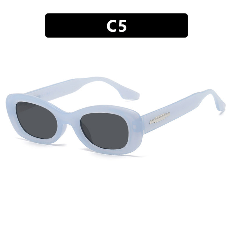 Dame moteriktig solbrille i trendy retro-stil med UV-beskyttelse Skanto