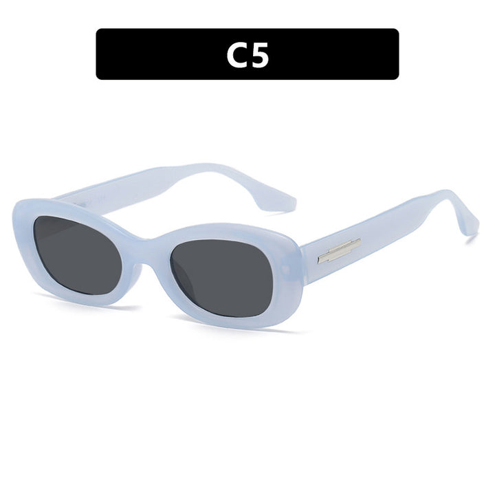 Dame moteriktig solbrille i trendy retro-stil med UV-beskyttelse Skanto