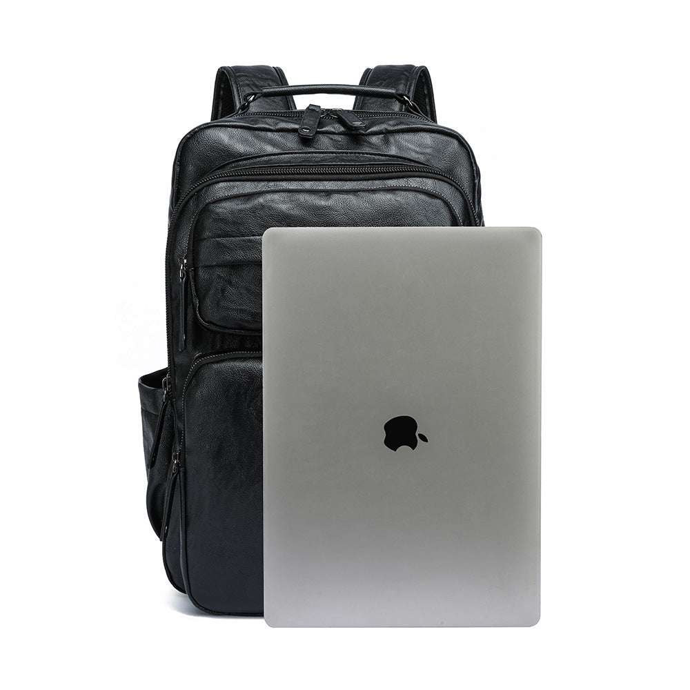 Strukturert Multifunksjons-Laptop-Ryggsekk Skanto